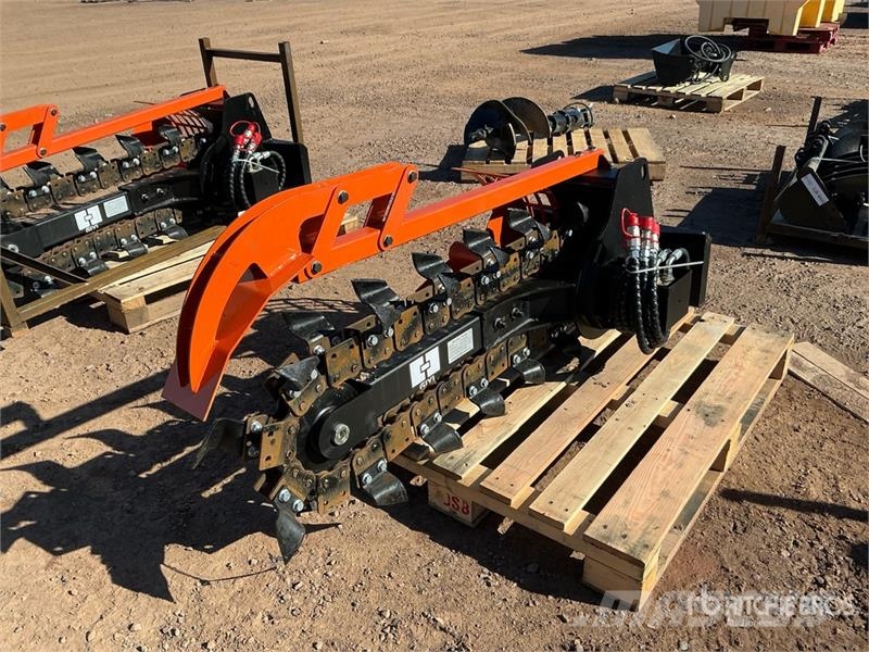 GIYI GY-X39 39 in Mini Skid Steer Trencher (Unused Trenchers