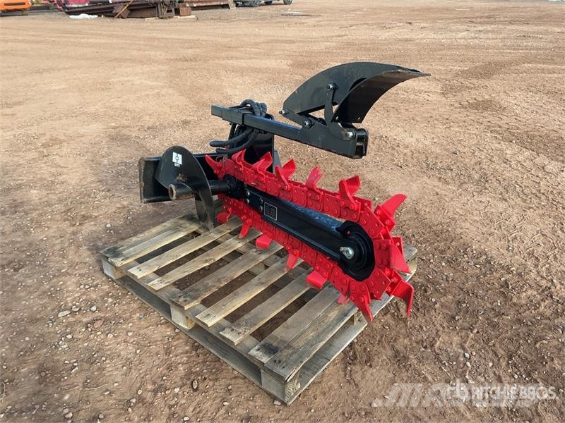 GIYI GY-X39 39 in Mini Skid Steer Trencher (Unused Koparki łańcuchowe