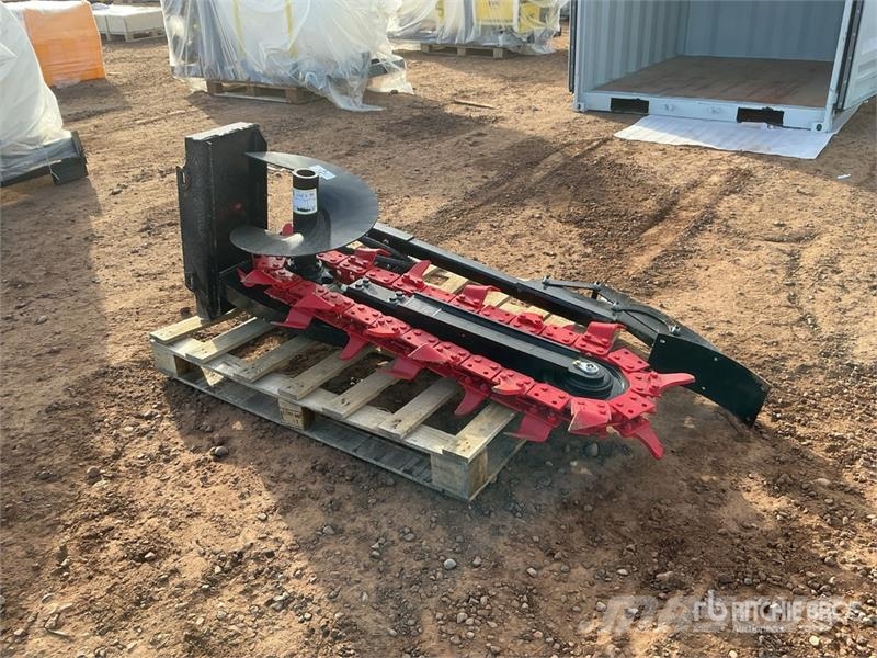GIYI GY-X39 39 in Mini Skid Steer Trencher (Unused Koparki łańcuchowe