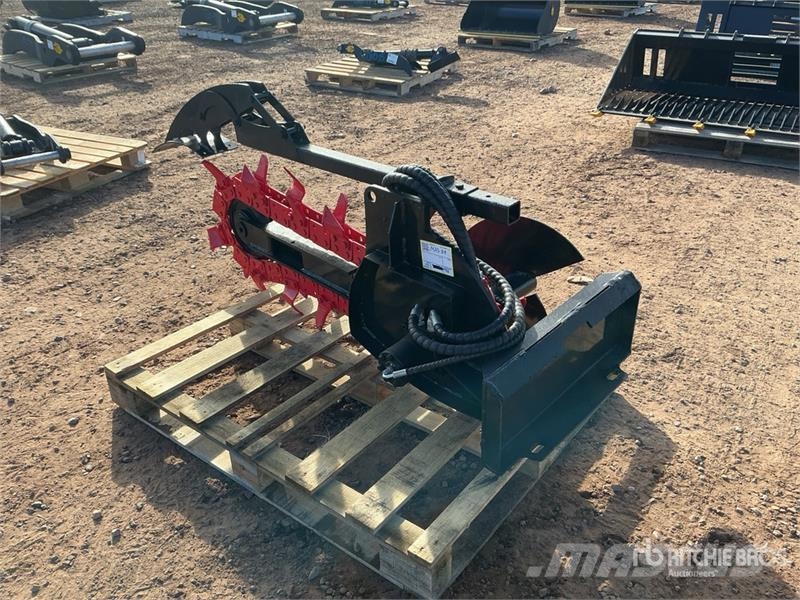 GIYI GY-X39 39 in Mini Skid Steer Trencher (Unused Koparki łańcuchowe