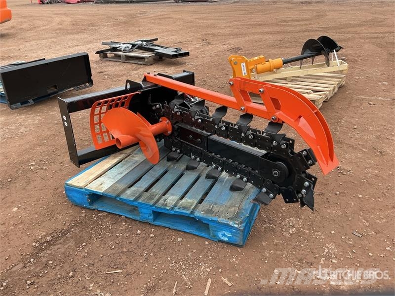GIYI GY-Y D380 39 in Skid Steer Trencher (Unused) Kjedegravere