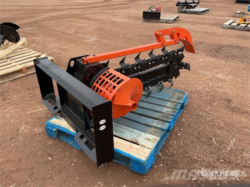 GIYI GY-Y D380 39 in Skid Steer Trencher (Unused) Kjedegravere