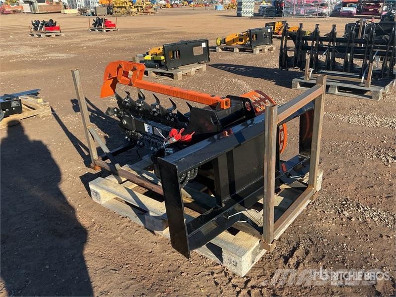  GIYI GY-Y D380 Skid Steer Trencher (Unused) ماكينات حفر خنادق