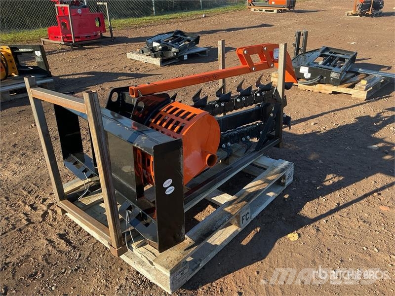  GIYI GY-Y D380 Skid Steer Trencher (Unused) ماكينات حفر خنادق