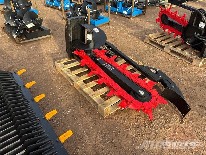  GIYI X380 39 in Skid Steer Trencher (Unused) Trenchers