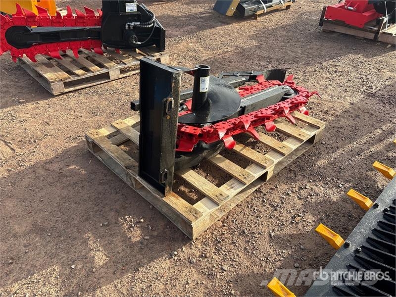  GIYI X380 39 in Skid Steer Trencher (Unused) Trenchers
