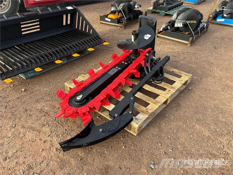  GIYI X380 39 in Skid Steer Trencher (Unused) Trenchers