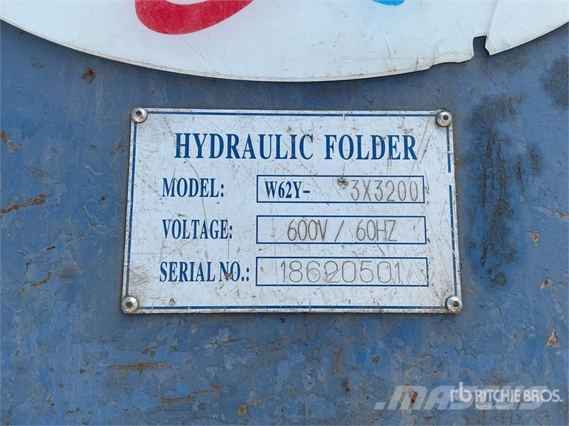 Global Hydraulic Box & Pan Metal Brake Muu