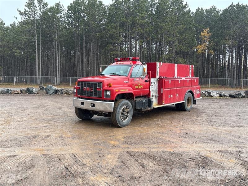 GMC C7500 4x2 Fire Truck Camion Pompieri