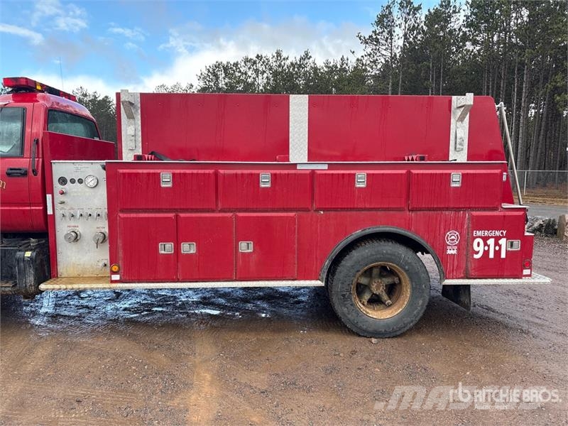 GMC C7500 4x2 Fire Truck Camion Pompieri