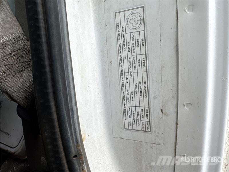 GMC G4500 4x2 Van Truck Sanduk kamioni