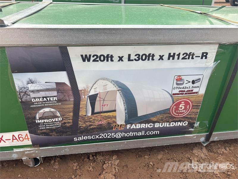  Gold Mountain 20 ft x 30 ft Storage Building (Unus Stålramsbyggnader