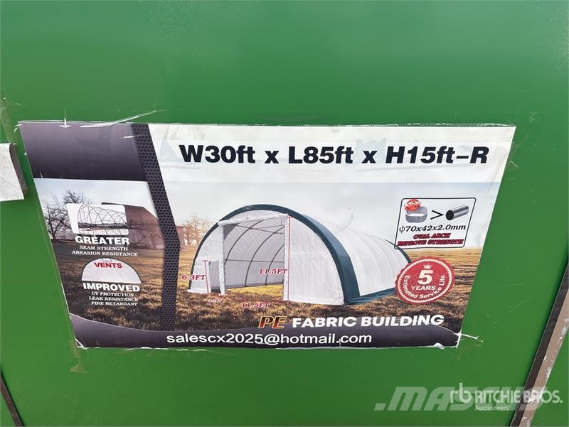  Gold Mountain 30 ft x 85 ft Storage Building (Unus Stålramsbyggnader