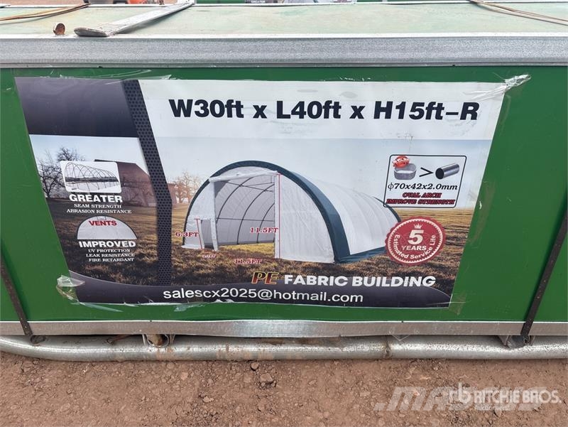 Gold Mountain 30 ft x 40 ft Storage Building (Unus Jeklene gradbene konstrukcije