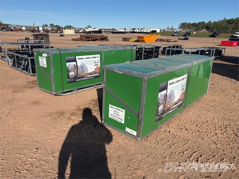 Gold Mountain 40 ft x 80 ft x 20 ft Storage Buildi Telai in acciaio