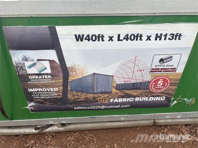 Gold Mountain 40 ft x 40 ft Container Shelter (Unu Gradbeništvo - drugo