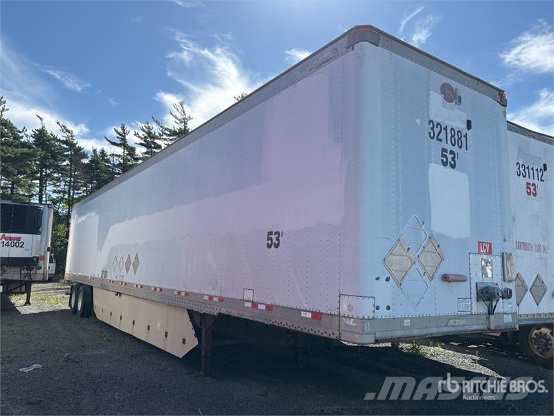 Great Dane 53 ft x 102 in T/A Van Trailer Прицепы-фургоны