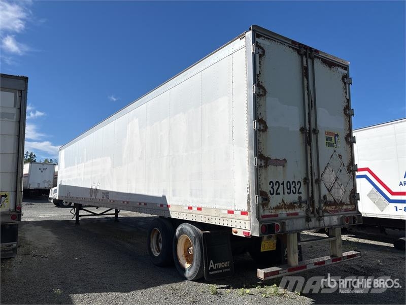 Great Dane 53 ft x 102 in T/A Van Trailer Прицепы-фургоны