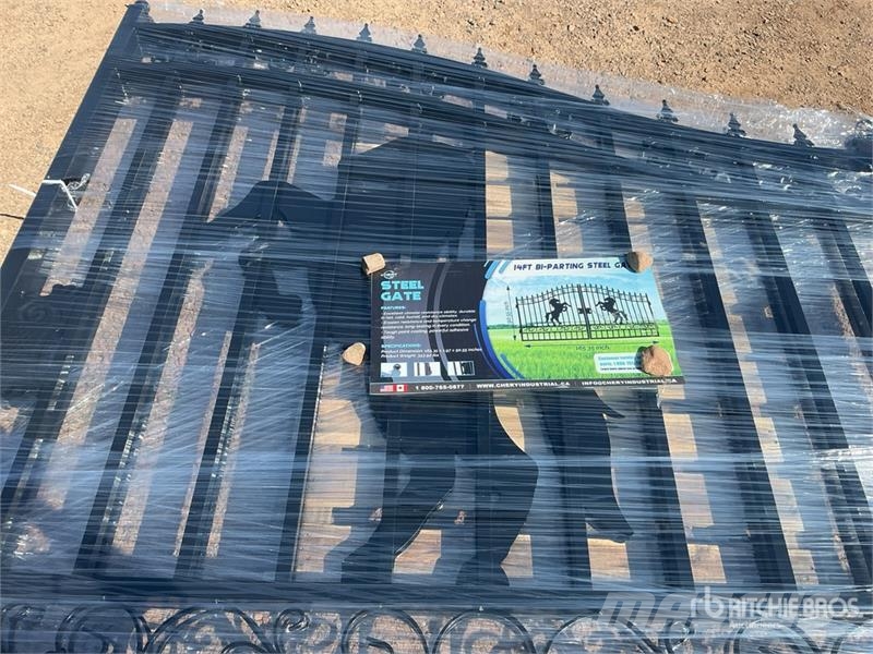 Greatbear 14 ft x 7 ft 7 in Wrought Iron Bi-Partin Lauksaimniecība- Citi