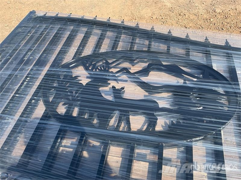 Greatbear 20 ft x 7 ft 7 in Wrought Iron Bi-Partin Lauksaimniecība- Citi
