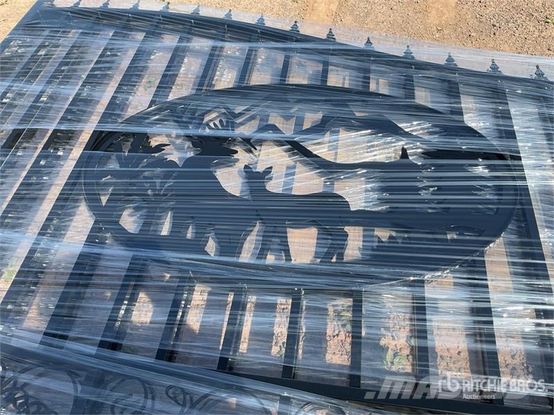Greatbear 20 ft x 7 ft 7 in Wrought Iron Bi-Partin Lauksaimniecība- Citi