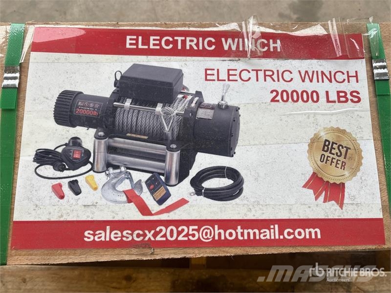  Greatbear 20000 lb Electric Winch (Unused) 吊车起重机、绞车吊货机和物料升降机