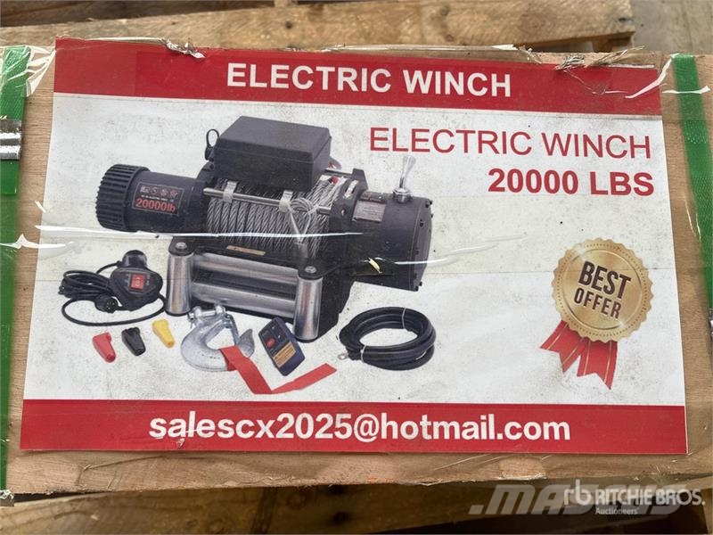  Greatbear 20000 lb Electric Winch (Unused) 吊车起重机、绞车吊货机和物料升降机