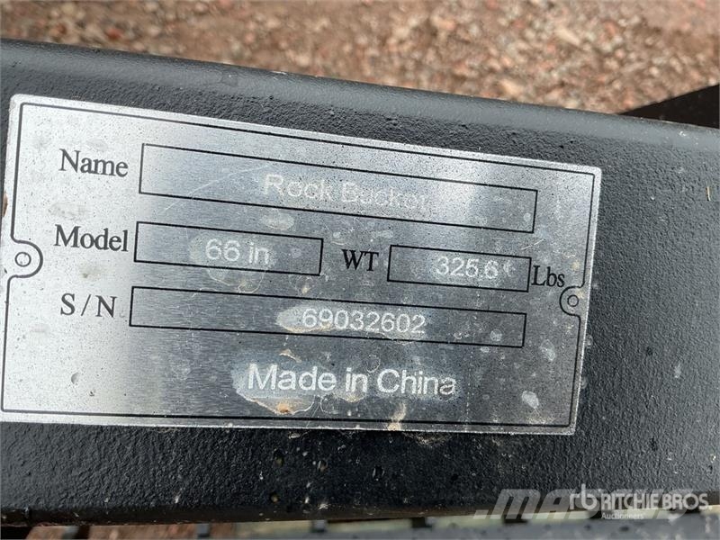  Greatbear 66 in Skeleton Skid Steer Bucket Kanalak