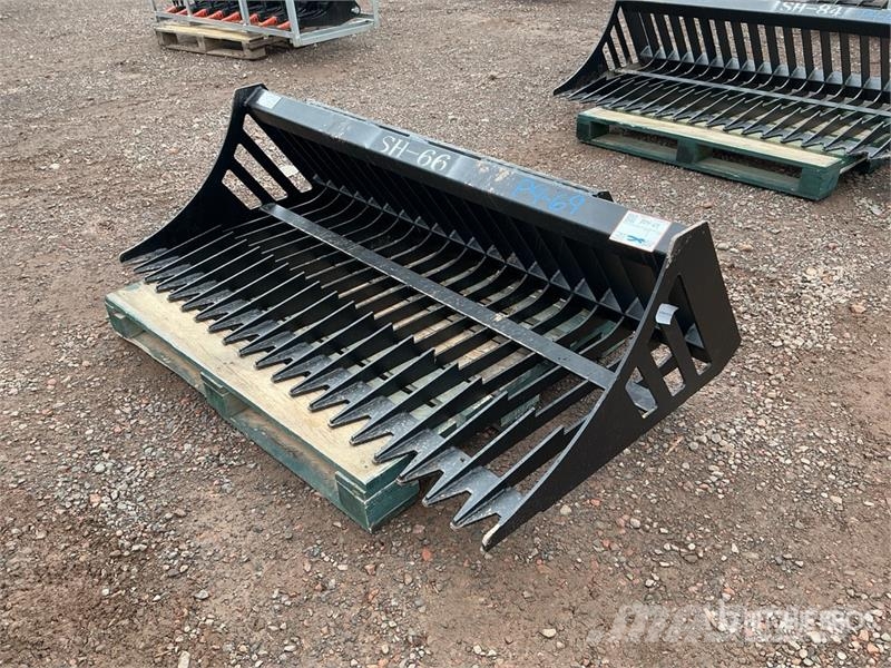  Greatbear 66 in Skeleton Skid Steer Bucket Kanalak