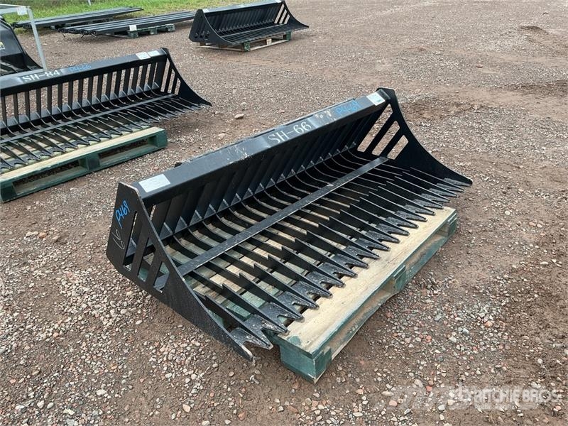  Greatbear 66 in Skeleton Skid Steer Bucket Kanalak