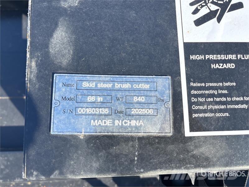 Greatbear 66 in Skid Steer Brush Cutter (Unused) Kosilice sa postoljem za vuču