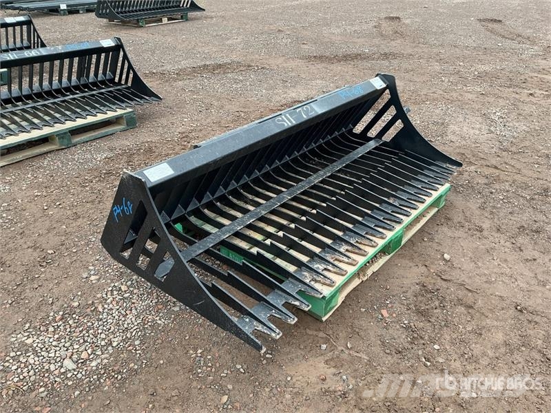  Greatbear 72 in Skeleton Skid Steer Bucket Kanalak