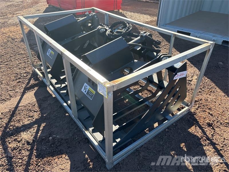 Greatbear 72 in Skeleton Skid Steer Grapple Bucket Pinze