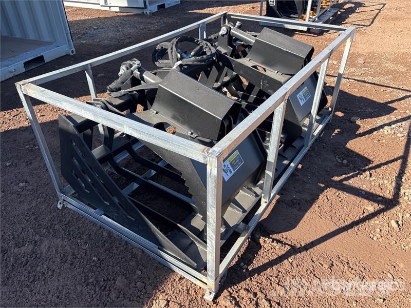 Greatbear 72 in Skeleton Skid Steer Grapple Bucket Pinze