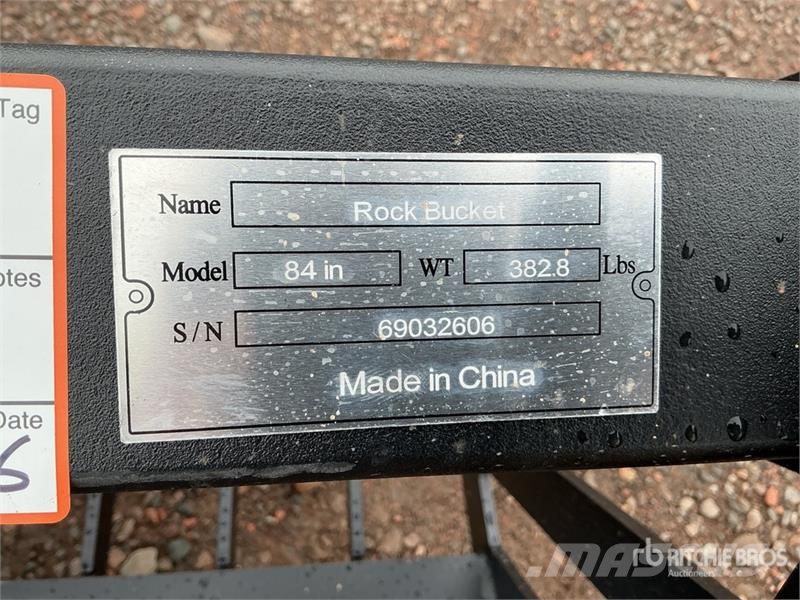  Greatbear 84 in Skeleton Skid Steer Bucket 挖斗