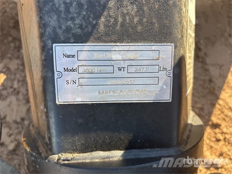 Greatbear Skid Steer Auger (Unused) Навесные гидробуры