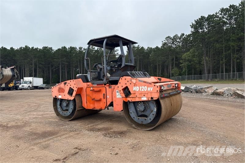 Hamm HD120HV Double Drum Roller Tvilling tromle