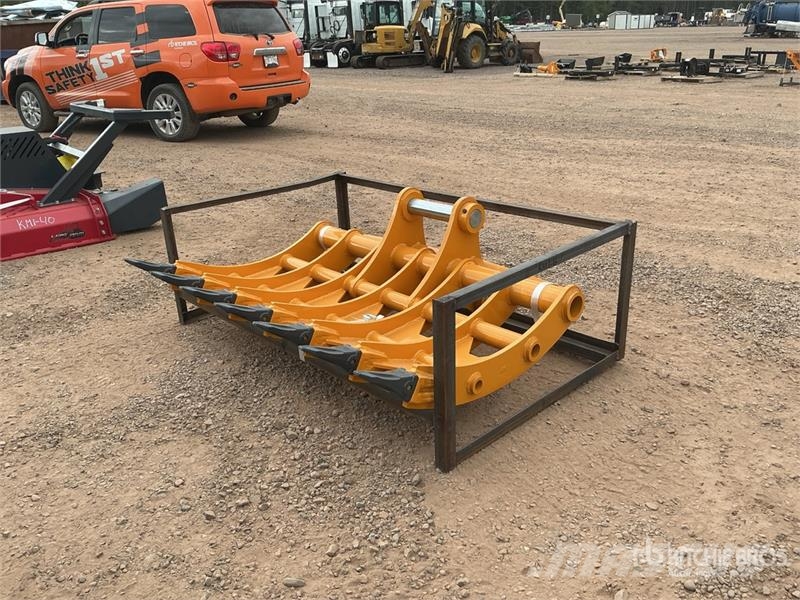 Handy ER20-65IN 64 in Excavator Rake - Fits Cat 320 (Unu مكابس وميبسات التبن