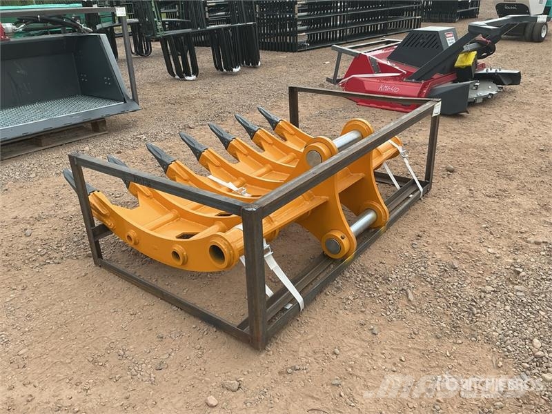 Handy ER20-65IN 64 in Excavator Rake - Fits Cat 320 (Unu مكابس وميبسات التبن