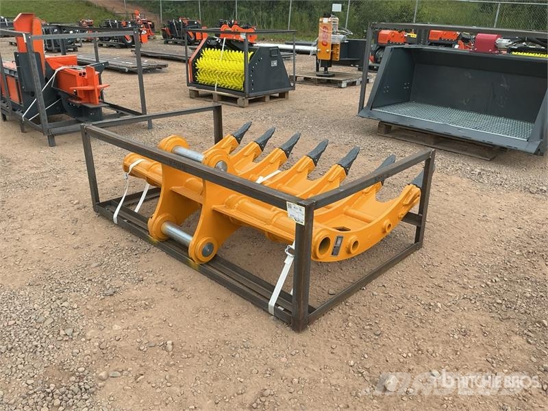 Handy ER20-65IN 64 in Excavator Rake - Fits Cat 320 (Unu مكابس وميبسات التبن