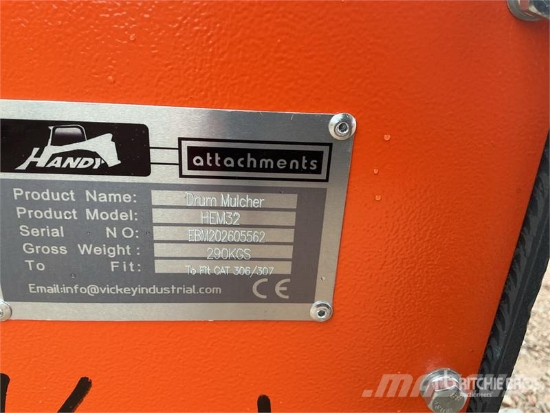 Handy HEM32 35 in Excavator Mulcher - Fits Cat 306/307 ( Άλλα εξαρτήματα