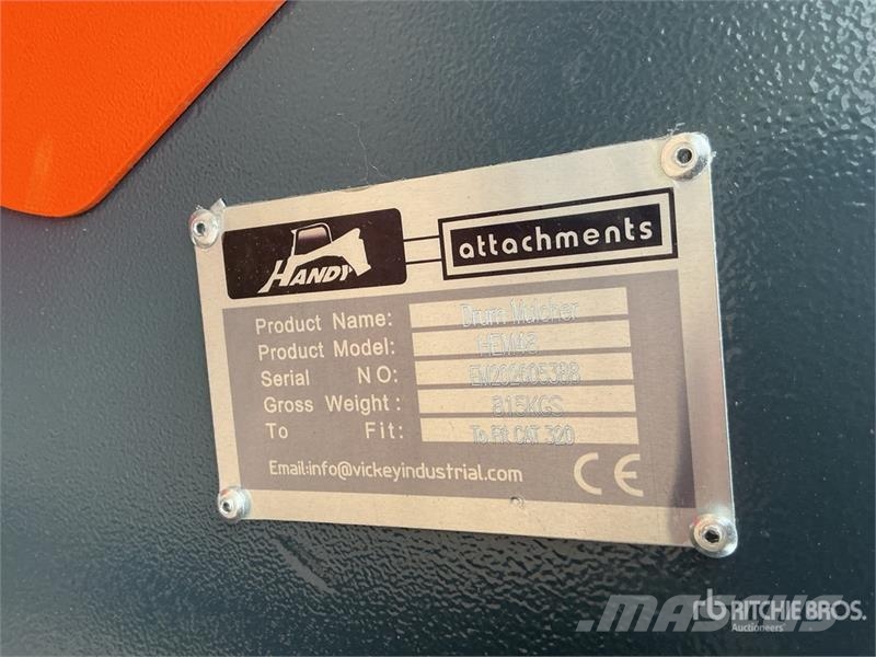 Handy HEM48 48 in Excavator Mulcher - Fits Cat 320 (Unus Other components