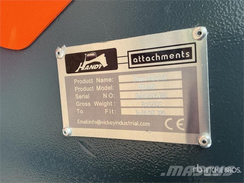 Handy HEM48 48 in Excavator Mulcher - Fits Cat 320 (Unus Other components