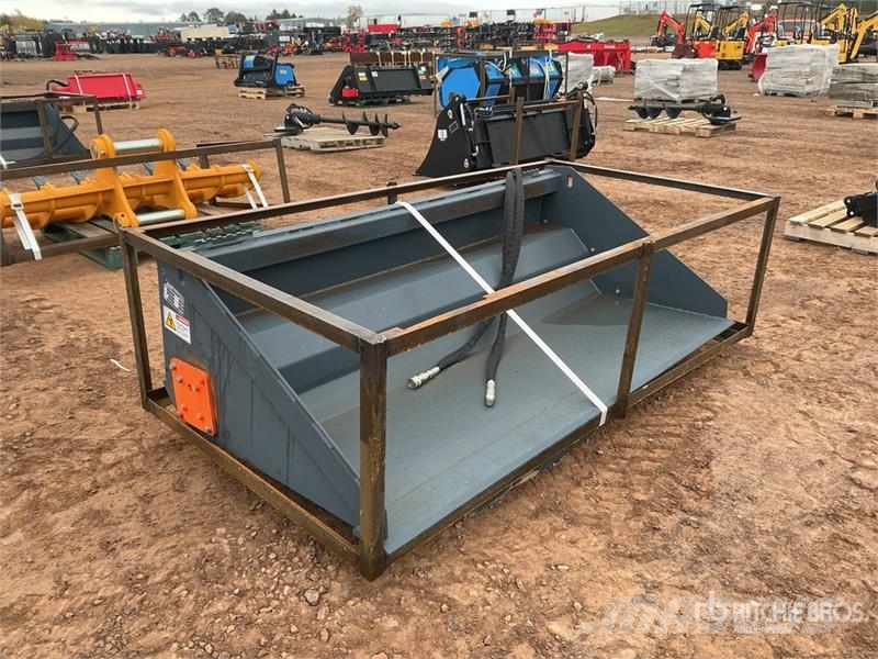Handy HNHB78 78 in Power Rake Skid Steer Bucket (Unused) 버켓