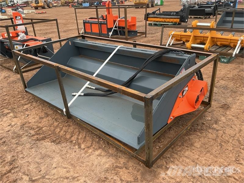 Handy HNHB78 78 in Power Rake Skid Steer Bucket (Unused) 버켓