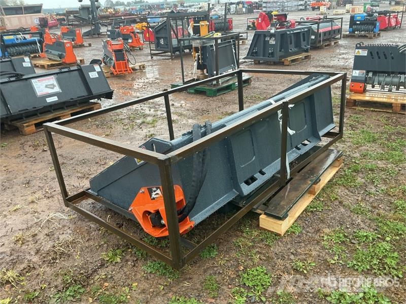 Handy HNHB78 78 in Power Rake Skid Steer Bucket (Unused) Buckets