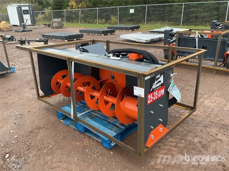 Handy HNSB72 72 in Skid Steer Snowblower (Unused) Lançadores de neve