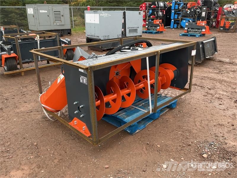Handy HNSB72 72 in Skid Steer Snowblower (Unused) Lançadores de neve