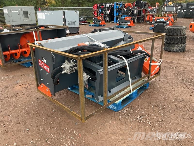 Handy HNSB72 72 in Skid Steer Snowblower (Unused) Lançadores de neve