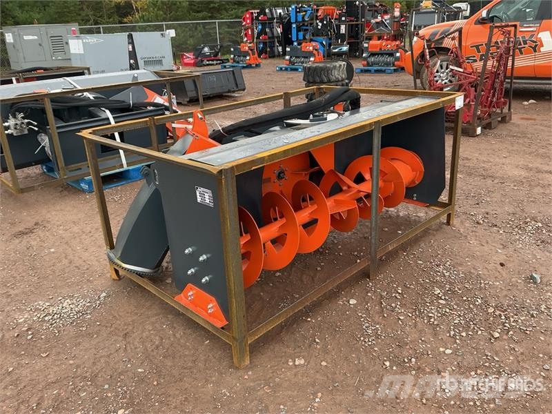 Handy HNSB72 72 in Skid Steer Snowblower (Unused) Lançadores de neve